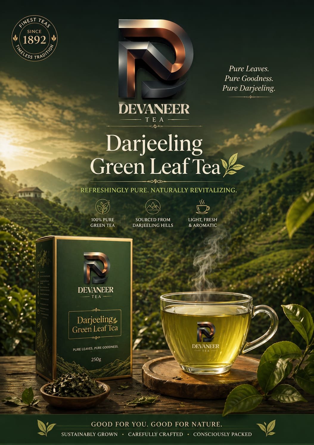DARJEELING GREEN LEAF TEA